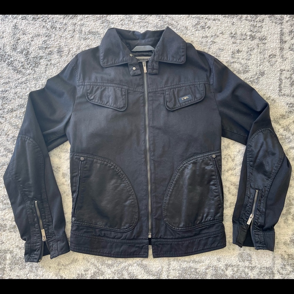 Emporio Armani Men's Black Jacket. Size MEDIUM. Excellent condition.